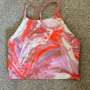 Vibrant Pink and Red Tank Top